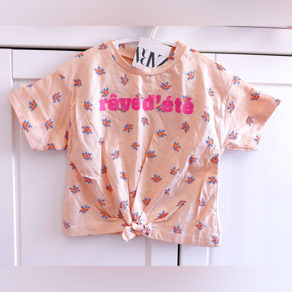 Zara BabyGirl Floral Tshirt